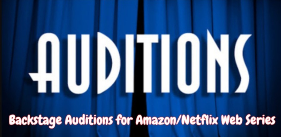 Backstage Audition for Netflix Amazon